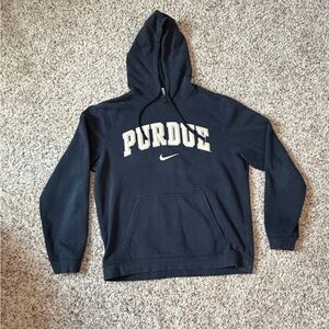 Nike Men's Black Purdue Hoodie